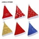 thumbnail image 2 of Sombrero rojo de Feliz Navidad, gorro de lentejuelas de Año Nuevo, muñeco de nieve, alce, Papá Noel, bordado, sombreros para adultos, fiesta familiar, regalo de Navidad, decoración, 2 of 4