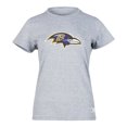 thumbnail image 1 of NFL Playera Aficionado Básica Baltimore Ravens Gris para Mujer, Talla Mediana, 1 of 5