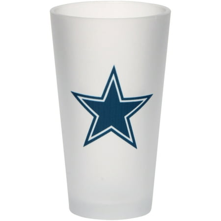 Dallas Cowboys Frosted Pint Glass - No Size