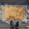 thumbnail image 4 of Welcome Doormat, Entry Door Mat for Outdoor,Custom Door Mat,Cat Lover Gift, 4 of 4