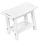 thumbnail image 3 of Banco de ducha, taburete, silla de baño con reposapiés, entrada con estante de almacenamiento y asa Blanco, 3 of 9