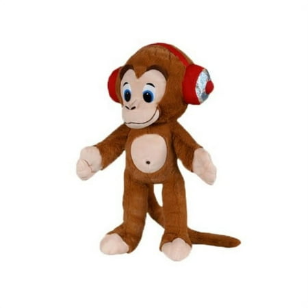 UPC: 0655172523408 | ToySource Rocker The Monkey Plush Collectible Toy Brown 26