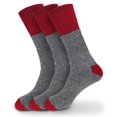 thumbnail image 1 of Men's Herringbone Warm Winter Thermal Wool Crew Boot Casual Socks, 1 of 4