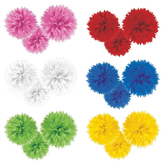 Fluffies Decorations 16" (3 Pack) - Party Supplies