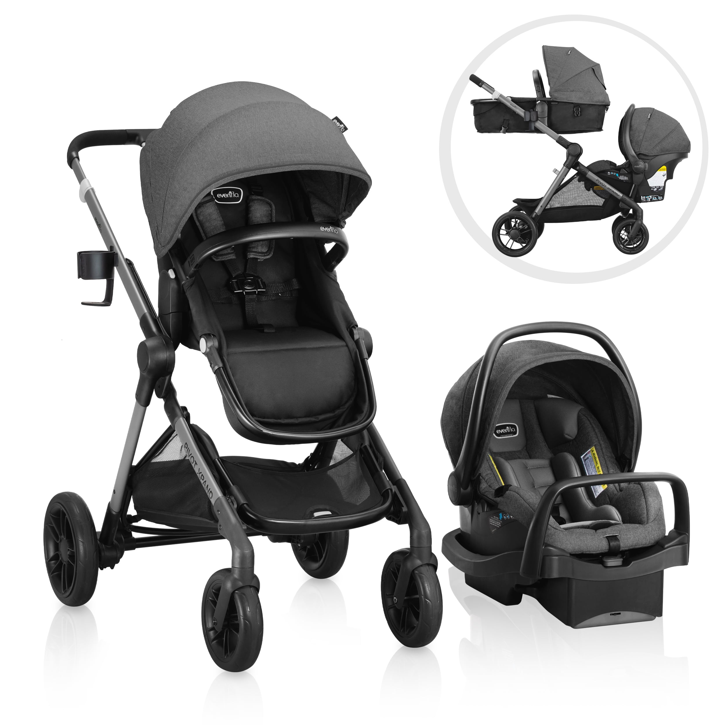 Pivot Xpand Modular Travel System with LiteMax Infant Car Seat with