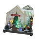 thumbnail image 4 of Pueblo de Casas navideñas Strade Fareast Limited Decoración navideña con escena de invernadero con luces LED, 4 of 8