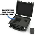 thumbnail image 2 of CASEMATIX 11" Waterproof Airtight Marine Fishfinder Case For Garmin Striker 4 GPS Fish Finder/ Striker 4CV and More Water Fishing and Boating Accessories, 2 of 6