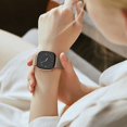 thumbnail image 2 of Compatible avec Fitbit Versa 3 Bracelets/Fitbit Versa Sense Bracelets, Bracelets en Maille en Acier Inoxydable avec Verrou Magnétique Ajustable pour Femmes Hommes, 2 of 6