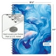 thumbnail image 2 of Global Printed Products Hardcover 2025 Daily, Monthly & Weekly Planner 8.5"x11", Blue Koi, 2 of 8
