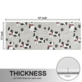 thumbnail image 5 of Kitchen Rugs Sets Of 2,Cute Cartoon Dog Anti Fatigue Kitchen Mat Rugs Non Slip Washable,Decorative Kitchen Floor Mats for Kitchen,Sink,Laundry,17"X47", 5 of 5