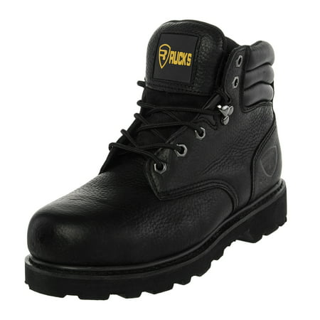 Rucks - Rucks Mens Steel Toe Safety Work Boots Lace Up Leather Goodyear ...