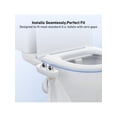 thumbnail image 6 of Eastvita Multifunctional Bidet Attachment & Portable Bidet Sprayer for Toilet Non Electric Self Cleaning Dual Nozzle Toilet Bidet Fresh Cold Water Sprayer Bidets for Existing Toilets w/, 6 of 8