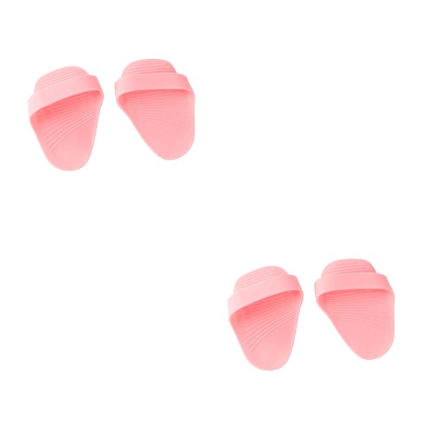Yuarrent Lifting Grip Pads Anti Slip Powerlifting Hand Grip Pull Ups for Men Women Rosa 2piezas