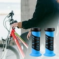thumbnail image 2 of Puños de bicicleta para niños, de repuesto, cómodos, suaves y portátiles. Azul claro, 2 of 9