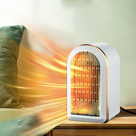

Hueook Space Heaters For Indoor Use Heater Fan Air Circulation Heating Fan 2 Patterns 1200W Overheat Protection