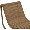 thumbnail image 6 of Meridian Furniture Antigua Natural Wicker And Steel Outdoor Patio Rocker, 6 of 11