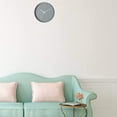 thumbnail image 5 of Reloj de pared silencioso de cuarzo moderno de 12 pulgadas, números arábigos registrados, sin necesidad de verificar los accesorios del hogar Xemadio WL-00597-1, 5 of 5