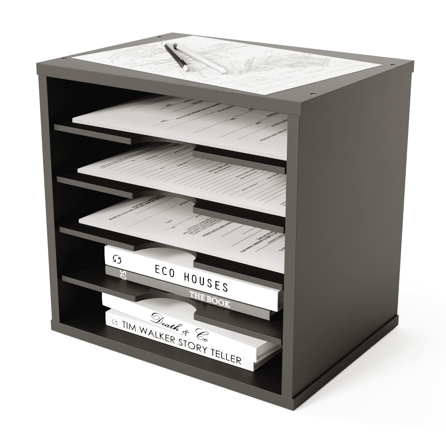 Classic Mouse Napkin Holder / Desk File Organizer – BDI