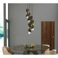 thumbnail image 3 of Cal Lighting 60W X 5 Zamora 5 Light Wood Pendant, 3 of 3
