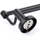 thumbnail image 3 of Toallero/barras de pared de 2 radios, 40 cm de longitud, acero inoxidable para baño, cocina (negro), 3 of 5