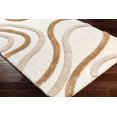 thumbnail image 3 of Mark&Day Area Rugs, 6x9 Morfou Modern Burnt Orange Area Rug (6'7" x 9'), 3 of 6