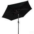 thumbnail image 1 of 7.5FT Outdoor Patio Umbrella, 6 Ribs Table Umbrella with Tilt and Crank, Market Centred Umbrellas Parasol Sun Shelter for Garden, Backyard, Pool, 1 of 6
