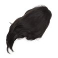 thumbnail image 2 of Peluca Negra para Hombres Ticfox Peluca Recta Corta Cabello Sintético Alta Temperatura, 2 of 12