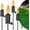 4 Pack, variant on 4 Pack Metal Torch for Outside [Upgraded], 16oz Metal Garden Torches Outdoor Citronella Torches with 4-Prong Grounded Stake, Flame Torch Light for Backyard Patio Pathway Party 61" Tall