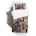 thumbnail image 3 of Legend of The Cryptids Microfiber Duvet Cover Set with Zipper Closure, Combat Gel Design, Children's Bedding Set, 3 of 5