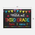 thumbnail image 2 of 7x5ft Welcome Back to School Backdrop Watch Out 3rd Grade Here I Come First Day of School Background Welcome Back Classroom Party Decorations Banner Photo Booth Props, 2 of 3