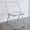 Clear, variant on Luxury Modern Acrylic Folding Chair Transparent Chairs-Ghost Stackable Crystal Folding Chair-PC Plastic Living Room Seat-Chrome Frame and Foldable Acrylic Chair for Inside