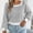 White, variant on Women's Striped Crew Neck Pullover Sweater with Drop Shoulder Blouson Long Sleeves,Relaxed Fit Knit Top for Casual Fall Winter Coffee Dates and Weekend Shopping Trips