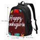 thumbnail image 5 of Balery Happy Thanksgiving Mochila con carga USB para hombre y mujer - Mochila impermeable y antirrobo para laptop con puerto USB para viajes, trabajo, 5 of 7