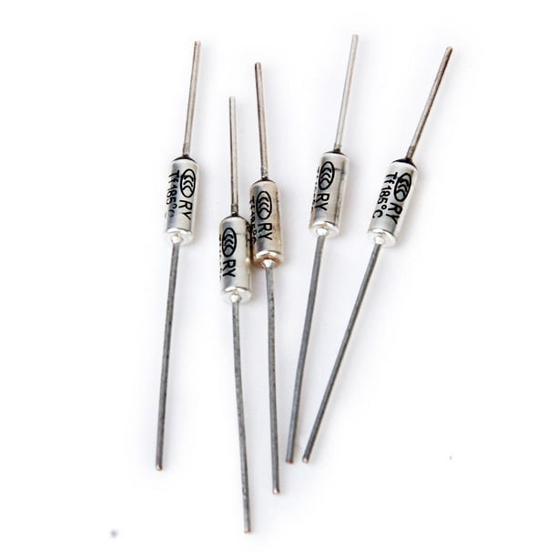 5Pcs Temperature Thermal Fuse Fuses for Electric Rice Cooker 250V10A