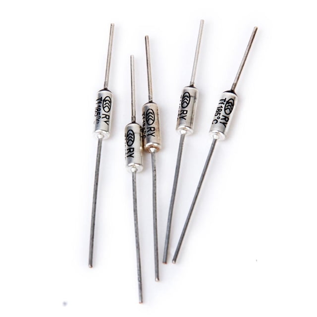 5pcs 185 Degree Temperature Fuse 10A/250V Fuse Temperature Fuse Rice Cooker