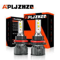 Super Bright 30000LM 6000K White 9007 LED Headlamp Bulbs Headlight High Low Beam