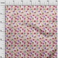 thumbnail image 2 of oneOone Viscose Chiffon Blush Pink Fabric Watercolor Floral Fabric For Sewing Printed Craft Fabric By The Yard 42 Inch Wide, 2 of 4