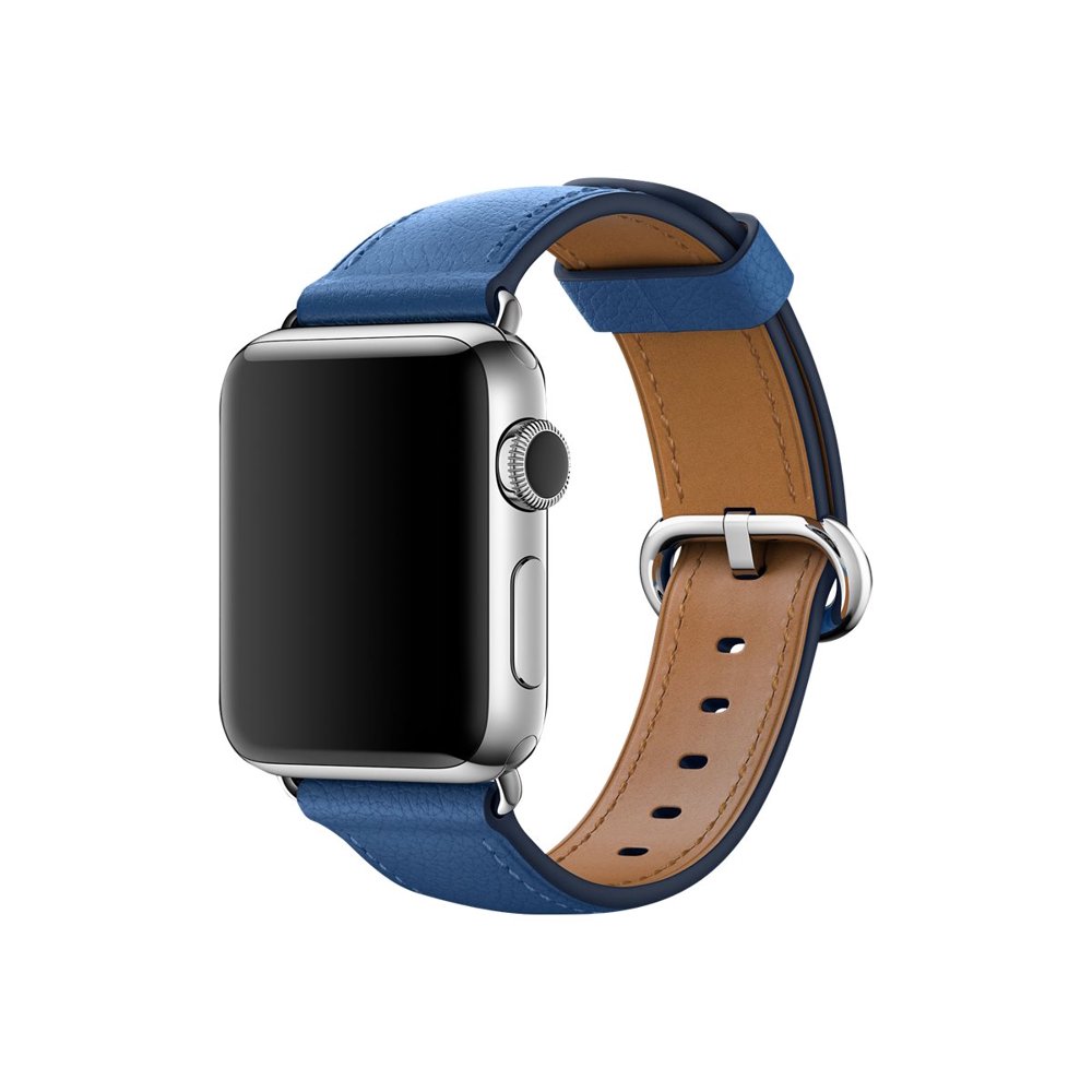 Apple Watch Classic Buckle Band, Sea Blue