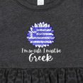 thumbnail image 4 of Inktastic I'm So Cute, I Must Be Greek Sunflower Greece Flag Girls Baby Dress, 4 of 5