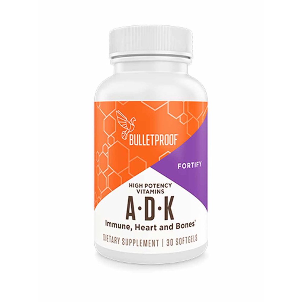 Vitamins ADK, 30 Softgels, 900mcg Vitamin A, with 5000 IU D3, K1, K2