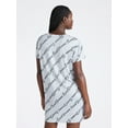 thumbnail image 4 of Joyspun Women's Dreamy Soft Collection Sleepshirt with Short Sleeves, Sizes S/M-2X/3X, 4 of 6