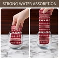 thumbnail image 4 of 2 Pcs Funny Kitchen Towels,Red Christmas Folk Pattern Microfiber Dish Towels,Kitchen Tea Towels,Kitchen Towel Set (18" X 26"), 4 of 7