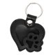 thumbnail image 2 of Llavero de PU con forma de pata de perro y gato, accesorio elegante para viajes, llavero de animal negro, 2 of 7