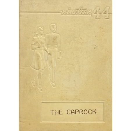 (Custom Reprint) Yearbook: 1944 Post High School - Caprock Yearbook (Post TX)