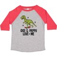 thumbnail image 3 of Inktastic Gigi and Pappy Love Me Grandson Boys Toddler T-Shirt, 3 of 5