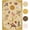 Butter Yellow/Calendula/Toffee, variant on 8x10 Sun and Moon Celestial Cottagecore Area Rug, Vintage Boho Washable Low Pile Non-Slip Tapestry Rug for Living Room Bedroom, Yellow