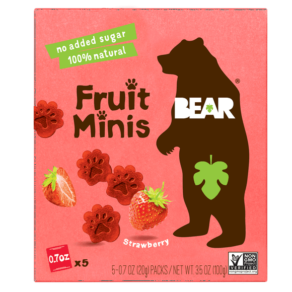 BEAR Fruit Minis FRAISE BEAR Fruit Minis - FRAISE