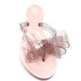 thumbnail image 3 of Wonder Nation Girls Jelly Bow Sandal, 3 of 5