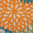 thumbnail image 5 of Nourison Tropical Oasis Indoor/Outdoor Modern Floral Multicolor 2'3" x 8' Area Rug, (8' Runner), 5 of 5