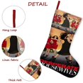 thumbnail image 5 of Desperate Housewives-theme Christmas Stockings，Fine white linen for Stairs Fireplace Hanging Xmas Home Decor Christmas gift17.7"X12.6"(45cm×32cm), 5 of 5